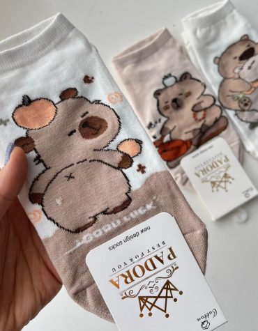 جوراب مچی طرح کارتونی کودک تا بزرگسال کد 01