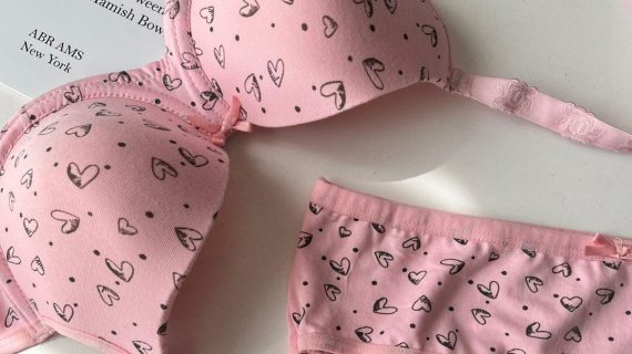 ست سوتین لایه دار و شورت نخی براگور کد 41