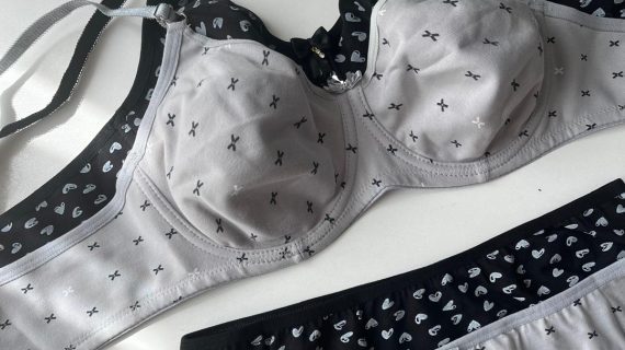 ست سوتین مینیمایزر و شورت نخی کد 42