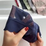 شورت فانتزی توری لبه لیزری - Image 4