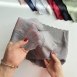شورت فانتزی توری لبه لیزری - Image 3