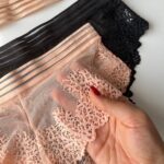 ست نیمتنه شورت گیپور فانتزی کش شیشه ای - Image 10