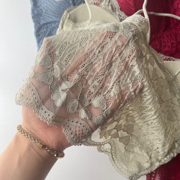 ست نیمتنه شورت فانتزی گیپور - Image 14