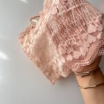 ست نیمتنه شورت فانتزی گیپور - Image 22