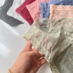 ست نیمتنه شورت فانتزی گیپور - Image 25