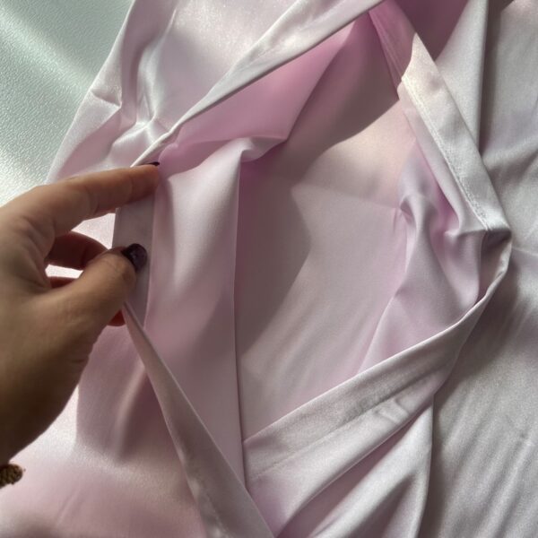 رو بالشتی رنگ صورتی-یاسی - Image 2